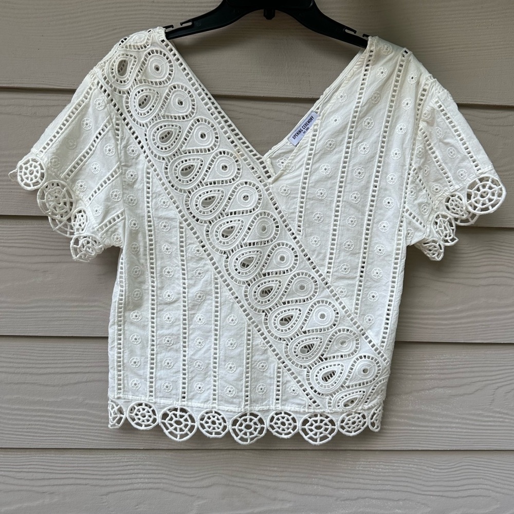 Opening Ceremony  Womens Cotton Top